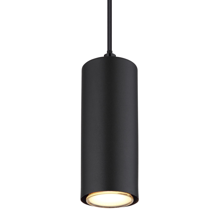 Globo - Kattokruunu johdossa 1xGU10/35W/230V musta/ruskea