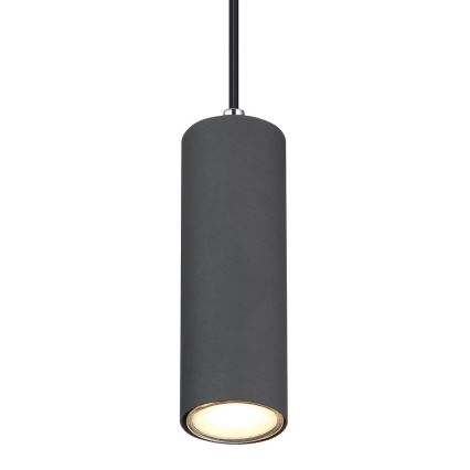 Globo - Kattokruunu johdossa 1xGU10/35W/230V harmaa/ruskea