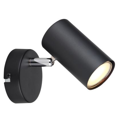 Globo - Seinäkohdevalo 1xGU10/25W/230V musta