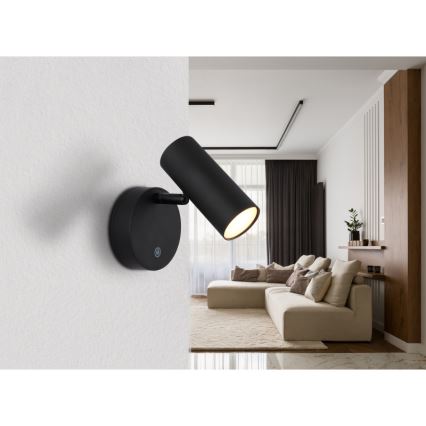 Globo - Himmennettävä LED-seinävalaisin LED/0,4W/3,7V 1800 mAh