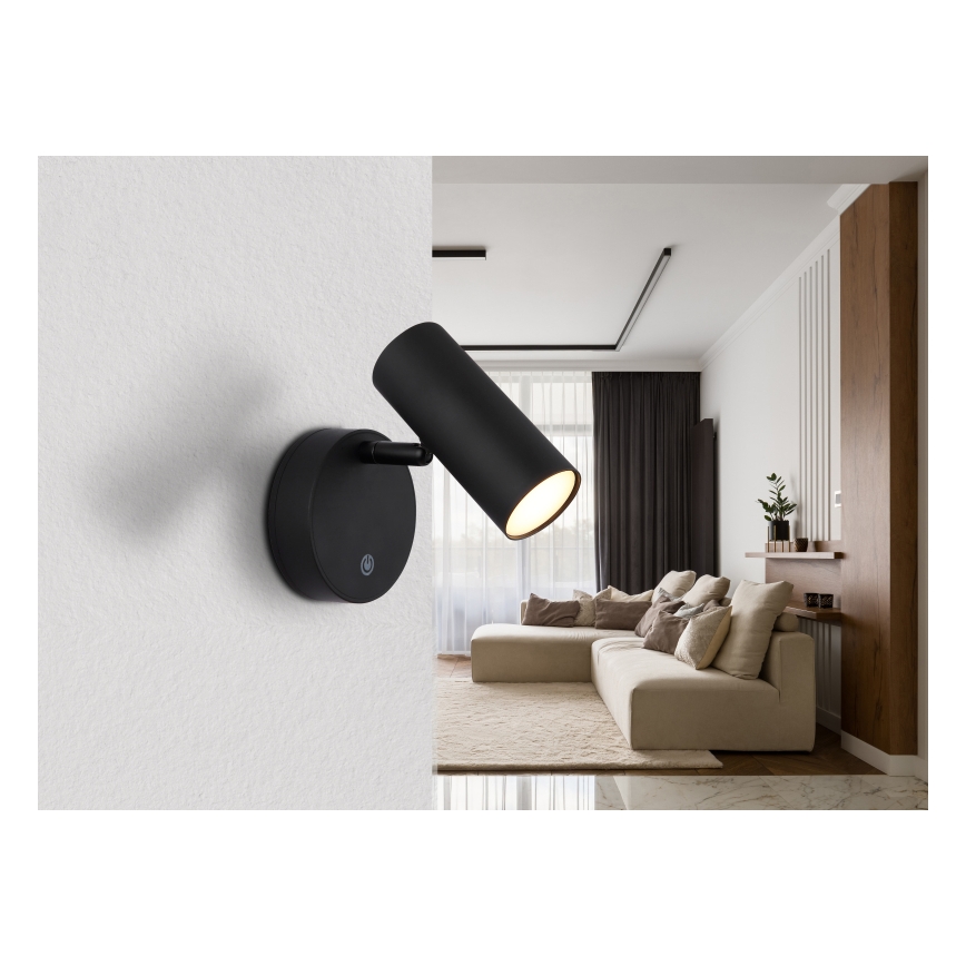 Globo - Himmennettävä LED-seinävalaisin LED/0,4W/3,7V 1800 mAh