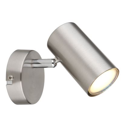 Globo - Seinäkohdevalo 1xGU10/25W/230V mattakromi