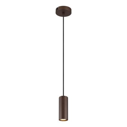 Globo - Kattokruunu johdossa 1xGU10/25W/230V ruskea