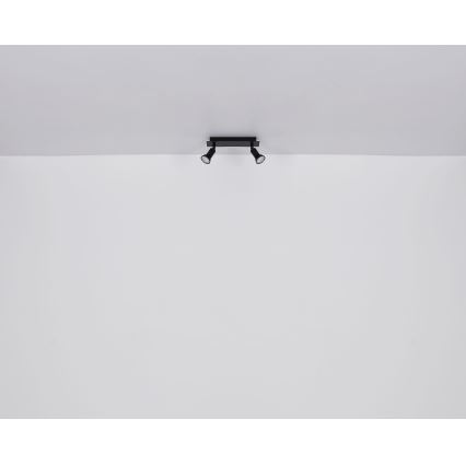 Globo - Kohdevalo 2xGU10/35W/230V musta