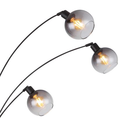 Globo - Lattialamppu 5xE27/40W/230V savuinen