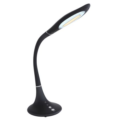 Globo - LED himmennettävä kosketusohjattu joustava pöytälamppu LED/9W/230V 3000/4500/6500K musta