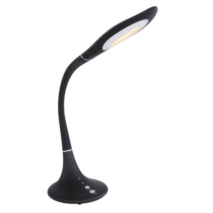 Globo - LED himmennettävä kosketusohjattu joustava pöytälamppu LED/9W/230V 3000/4500/6500K musta