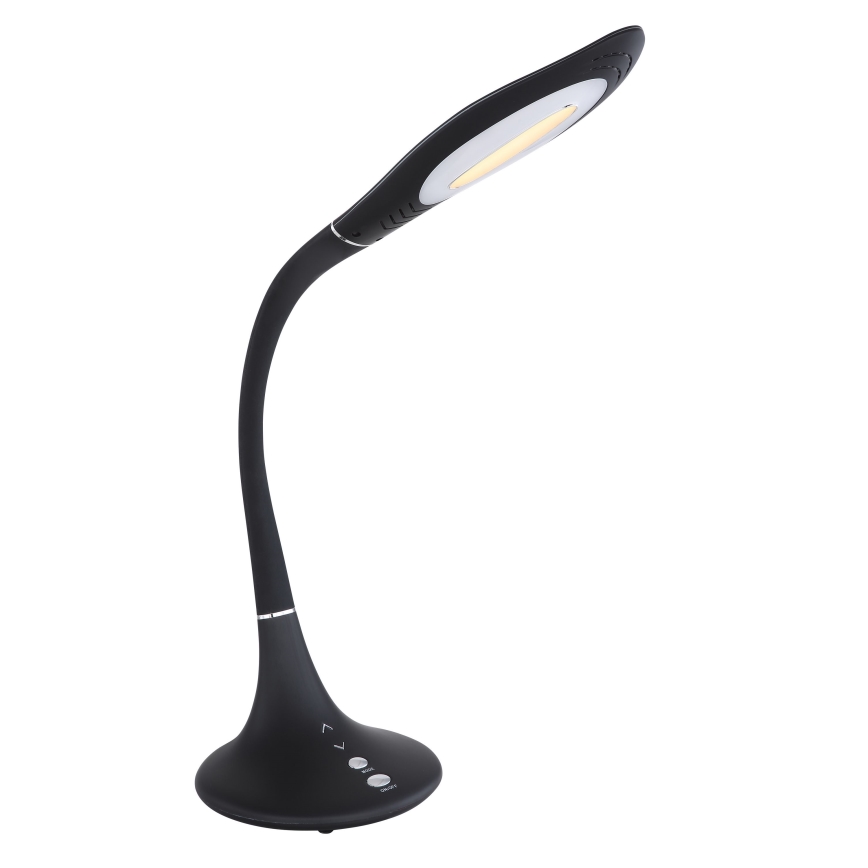 Globo - LED himmennettävä kosketusohjattu joustava pöytälamppu LED/9W/230V 3000/4500/6500K musta