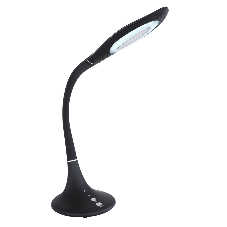 Globo - LED himmennettävä kosketusohjattu joustava pöytälamppu LED/9W/230V 3000/4500/6500K musta