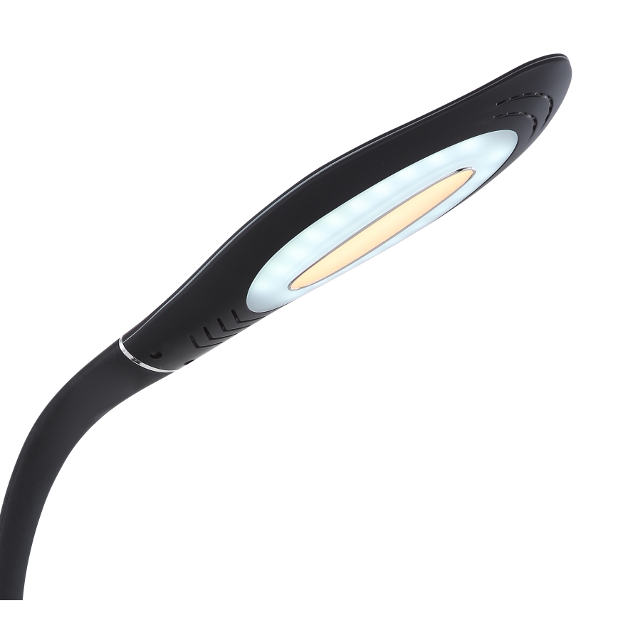 Globo - LED himmennettävä kosketusohjattu joustava pöytälamppu LED/9W/230V 3000/4500/6500K musta