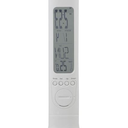 Globo - LED Himmennettävä ja ladattava pöytälamppu kanssa näyttö LED/4W/230V 2200 mAh valkoinen