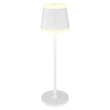 Globo - LED Himmennettävä ladattava kosketuspöytävalaisin LED/4,6W/230V 1800 mAh USB IP54 valkoinen