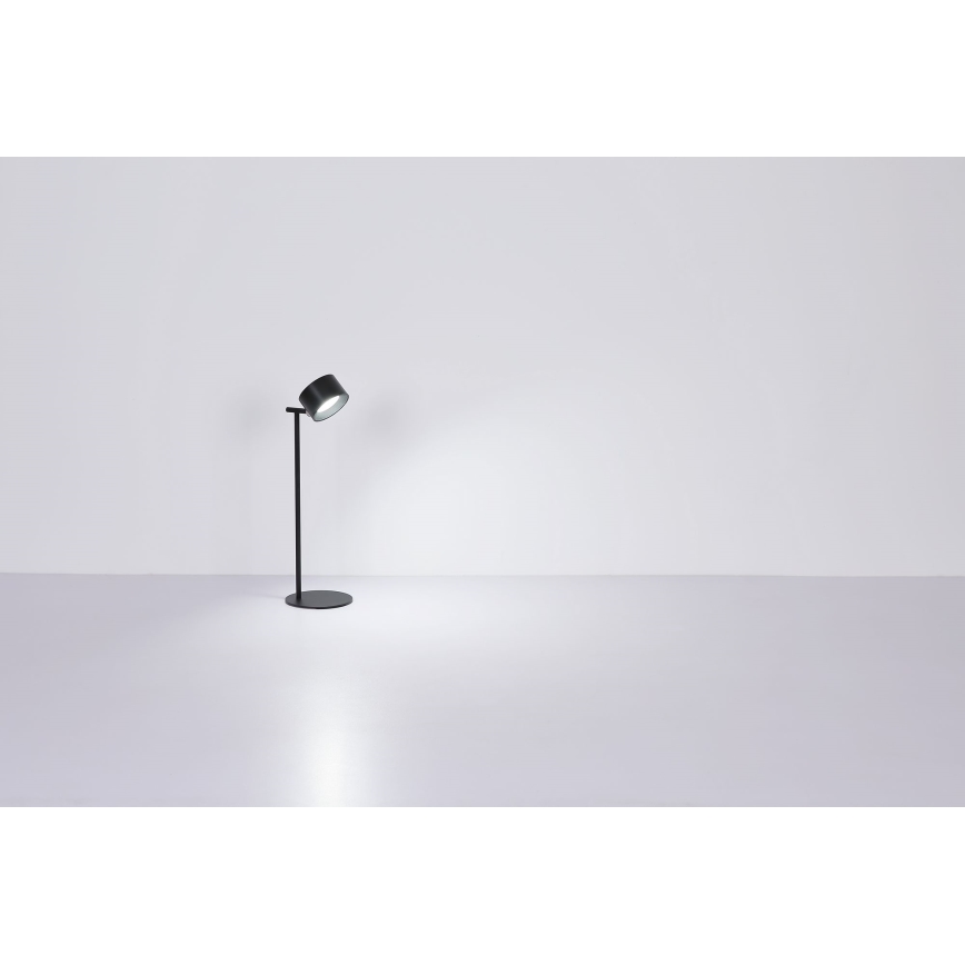 Globo - Himmennettävä LED-kosketuspöytävalaisin 4in1 LED/4W/5V 3000/4000/5000K 1200 mAh musta