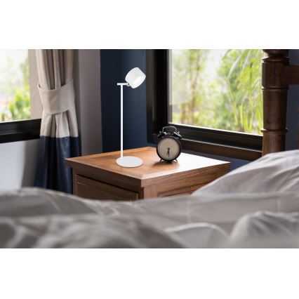 Globo - Himmennettävä LED-kosketuspöytävalaisin 4in1 LED/4W/5V 3000/4000/5000K 1200 mAh valkoinen