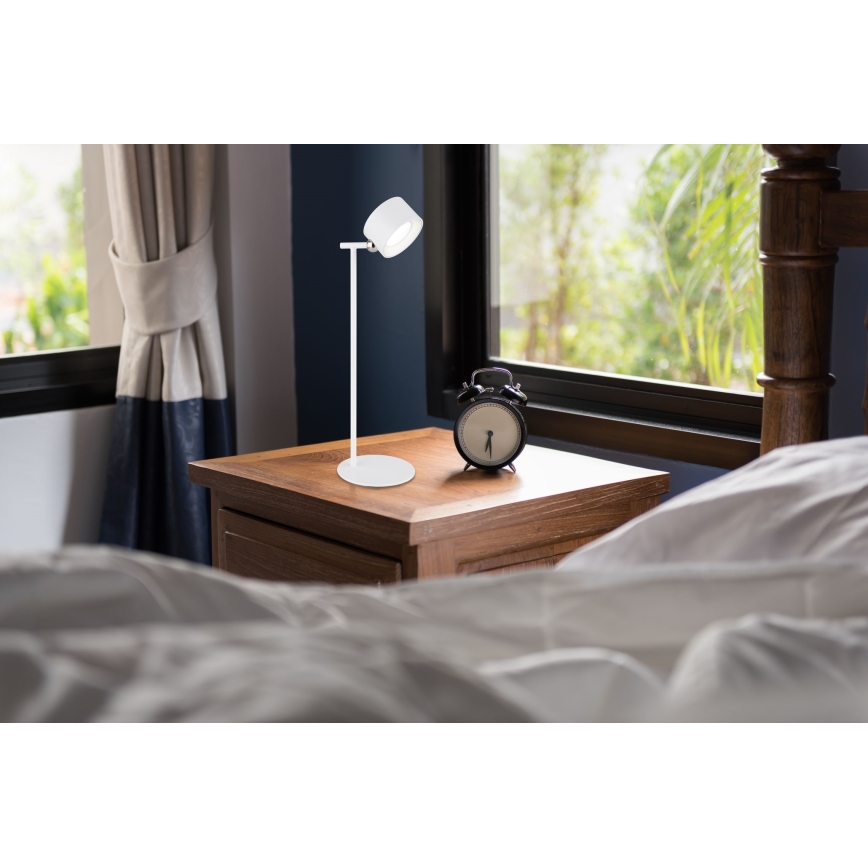 Globo - Himmennettävä LED-kosketuspöytävalaisin 4in1 LED/4W/5V 3000/4000/5000K 1200 mAh valkoinen