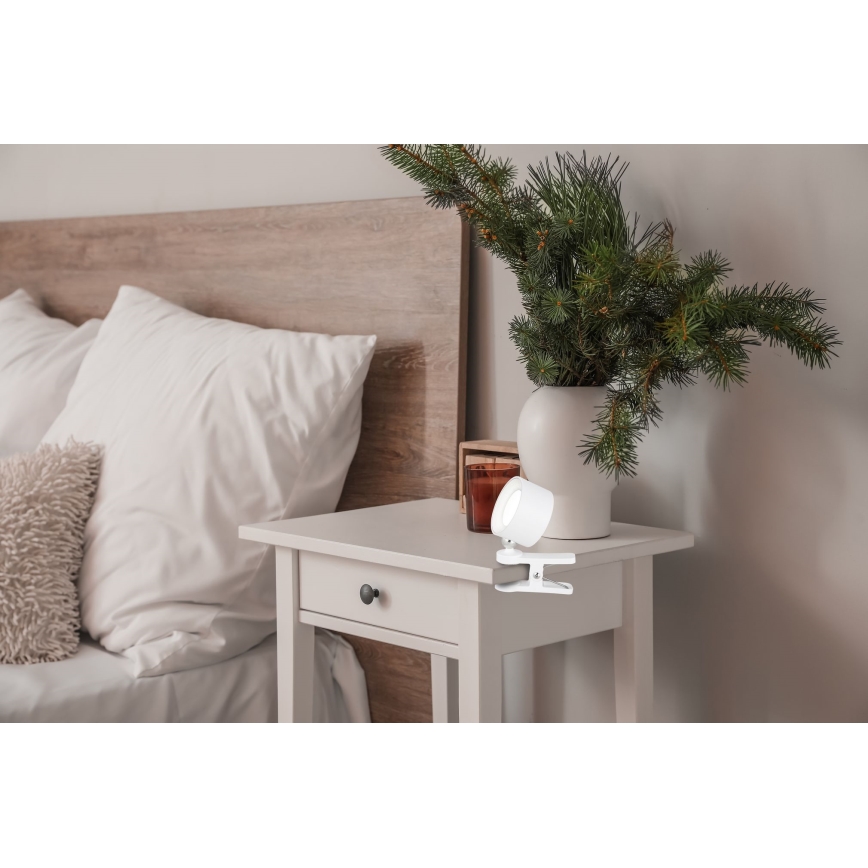 Globo - Himmennettävä LED-kosketuspöytävalaisin 4in1 LED/4W/5V 3000/4000/5000K 1200 mAh valkoinen
