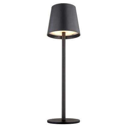 Globo - LED Himmennettävä kosketus ulko lamppu LED/3W/3,7V IP44 1800mAh + USB musta