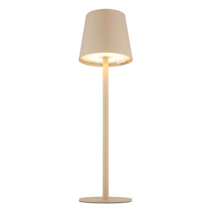 Globo - LED Himmennettävä kosketus ulko lamppu LED/3W/3,7V IP44 1800 mAh USB beige