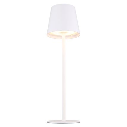 Globo - LED Himmennettävä kosketus ulko lamppu LED/3W/3,7V IP44 1800 mAh USB valkoinen