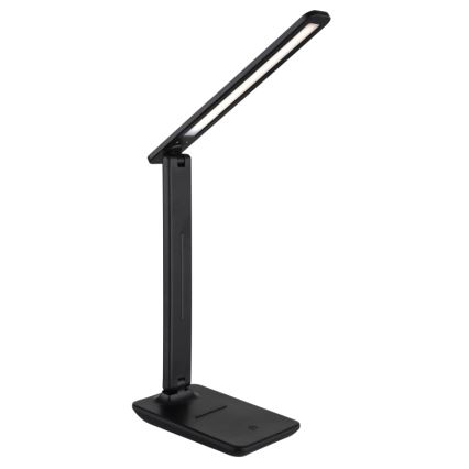 Globo - LED Kosketus himmennettävä ladattava pöytävalaisin LED/5W/5V 2700/4000/6500K 1800 mAh musta