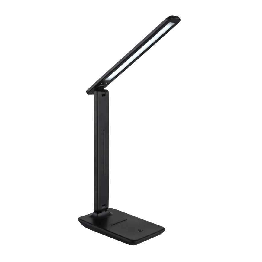 Globo - LED Kosketus himmennettävä ladattava pöytävalaisin LED/5W/5V 2700/4000/6500K 1800 mAh musta