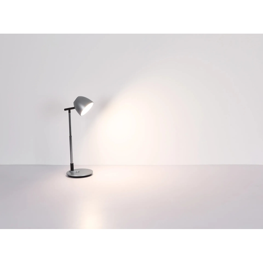Globo - Himmennettävä LED-kosketuspöytävalaisin LED/7,5W/230V 3000K/4000K/6500K harmaa