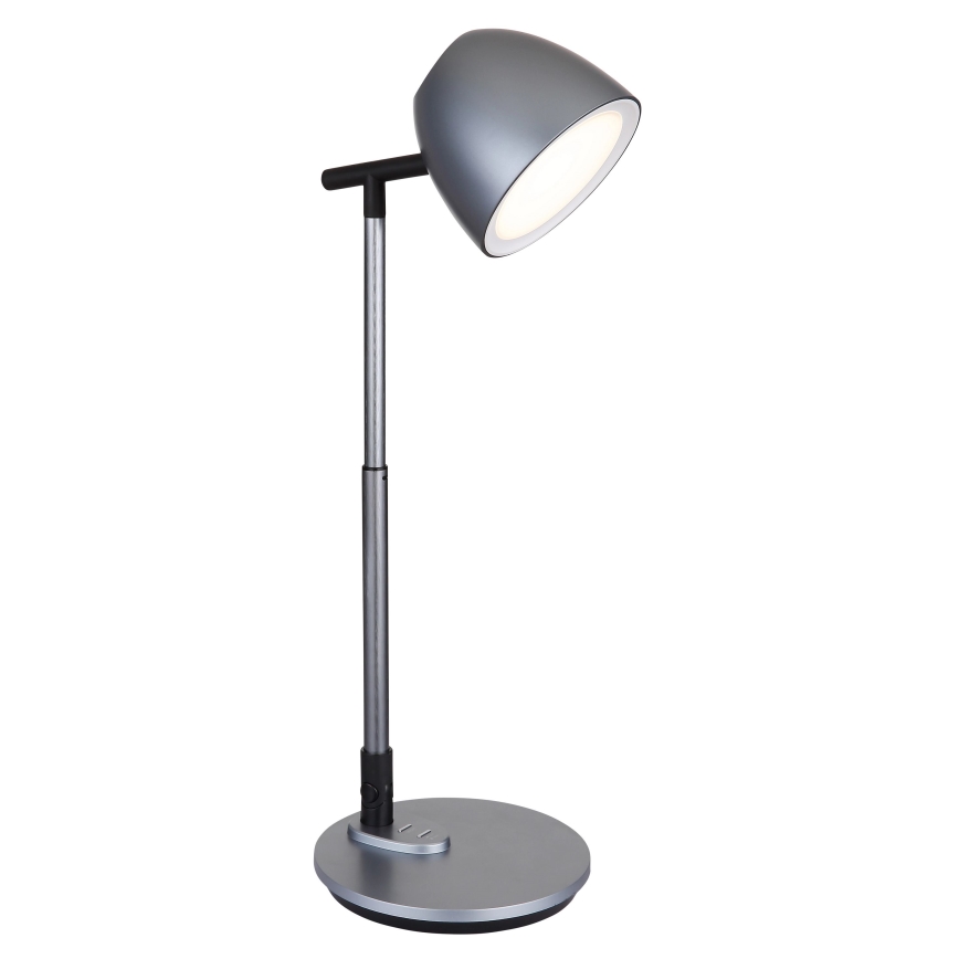 Globo - Himmennettävä LED-kosketuspöytävalaisin LED/7,5W/230V 3000K/4000K/6500K harmaa
