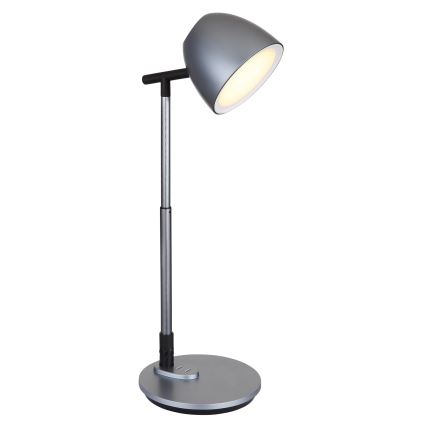 Globo - Himmennettävä LED-kosketuspöytävalaisin LED/7,5W/230V 3000K/4000K/6500K harmaa