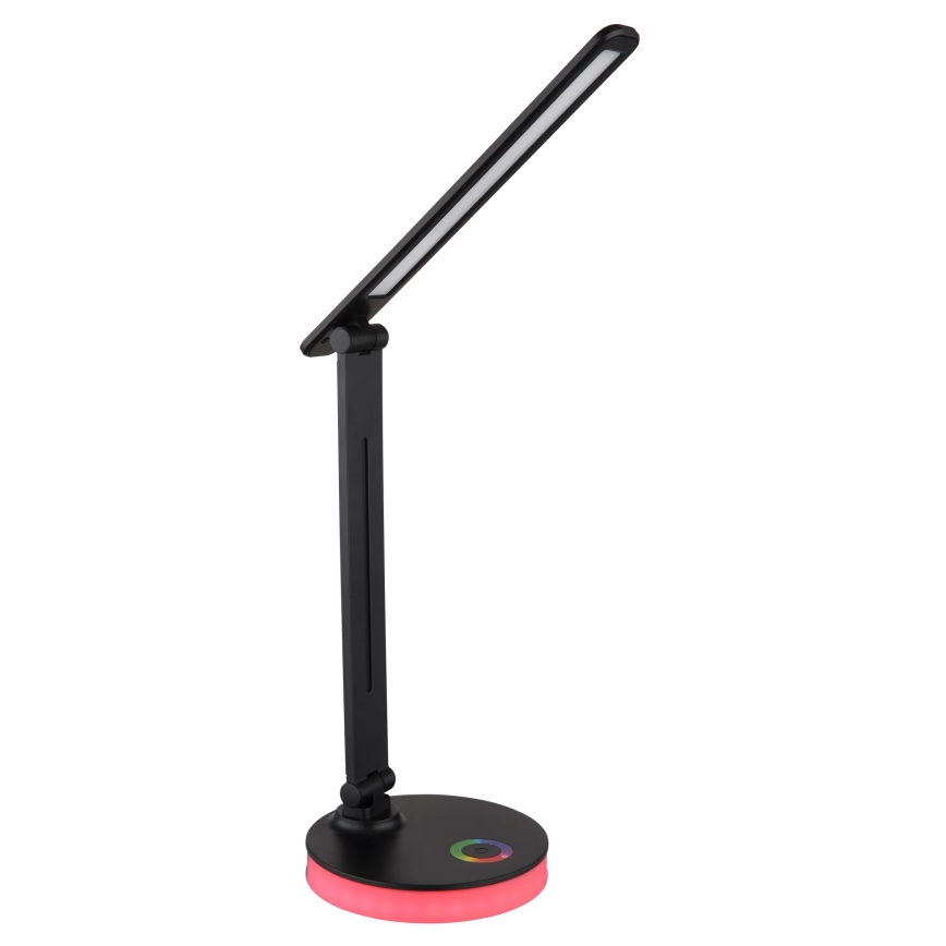 Globo - LED RGBW Himmennettävä kosketuspöytävalaisin LED/5W/230V + LED/2W 2700K/4000K/6500K musta
