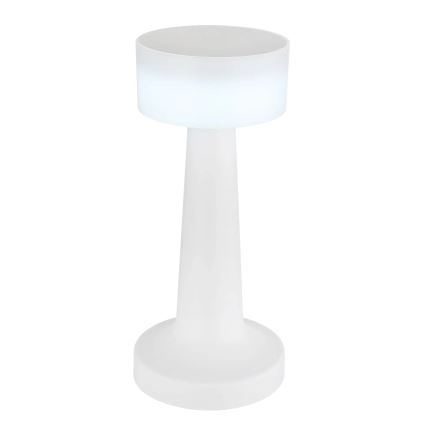 Globo - Himmennettävä LED-kosketuspöytävalaisin LED/1W/3,7V 2700K/4000K/6500K 800 mAh USB valkoinen