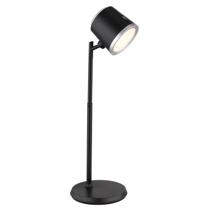 Globo - Himmennettävä LED-kosketuspöytävalaisin 4in1 LED/6W/3,7V 3000K/4000K/6500K 1500 mAh USB musta