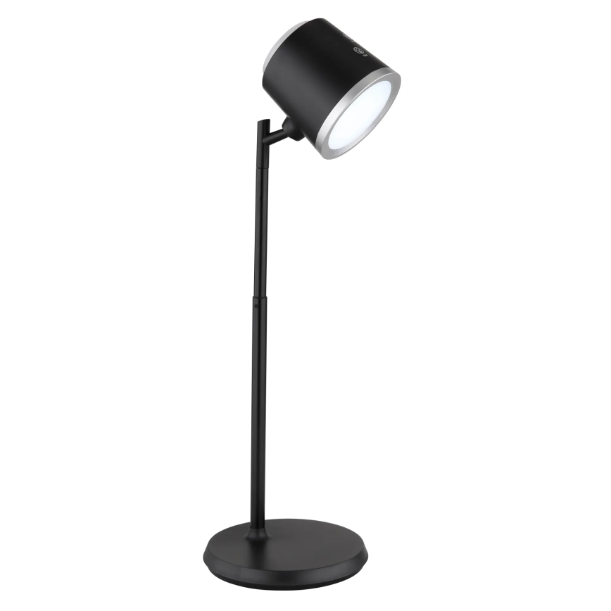 Globo - Himmennettävä LED-kosketuspöytävalaisin 4in1 LED/6W/3,7V 3000K/4000K/6500K 1500 mAh USB musta