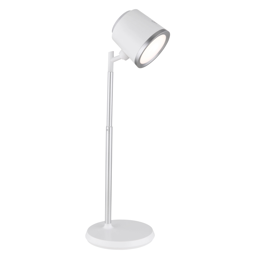 Globo - Himmennettävä LED-kosketuspöytävalaisin 4in1 LED/6W/3,7V 3000K/4000K/6500K 1500 mAh USB valkoinen