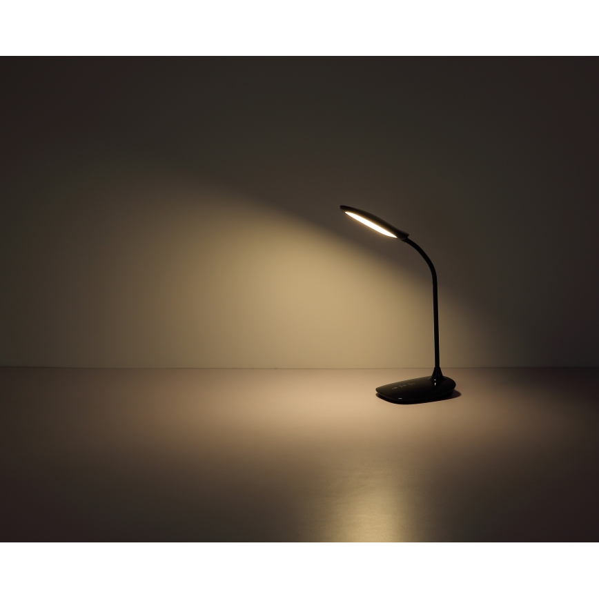 Globo - Himmennettävä LED-kosketuspöytävalaisin LED/9W/230V 3000K/4000K/6500K CRI 90 musta