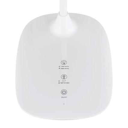 Globo - Himmennettävä LED-kosketuspöytävalaisin LED/9W/230V 3000K/4000K/6500K CRI 90 valkoinen