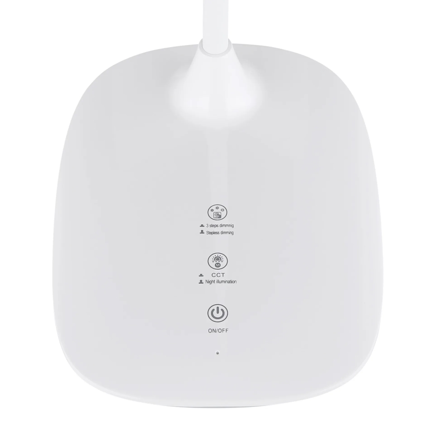 Globo - Himmennettävä LED-kosketuspöytävalaisin LED/9W/230V 3000K/4000K/6500K CRI 90 valkoinen