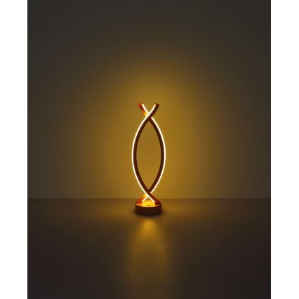 Globo - Himmennettävä LED-kosketuspöytävalaisin LED/1W/3,7V 3000K 1800 mAh USB vaaleanpunainen