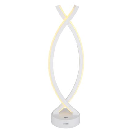 Globo - Himmennettävä LED-kosketuspöytävalaisin LED/1W/3,7V 3000K 1800 mAh USB valkoinen