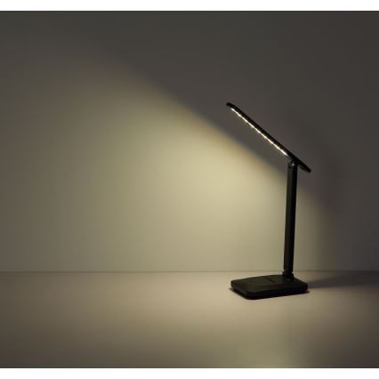 Globo - LED himmennettävä kosketuspöytävalaisin LED/3W/5V 2800/4000/6500K 1800 mAh musta