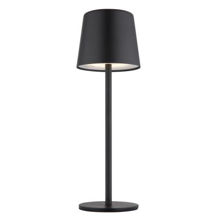 Globo - LED Himmennettävä ulko kosketus pöytävalaisin LED/2W/5V 3000/4000/6000K 2200 mAh IP44 musta