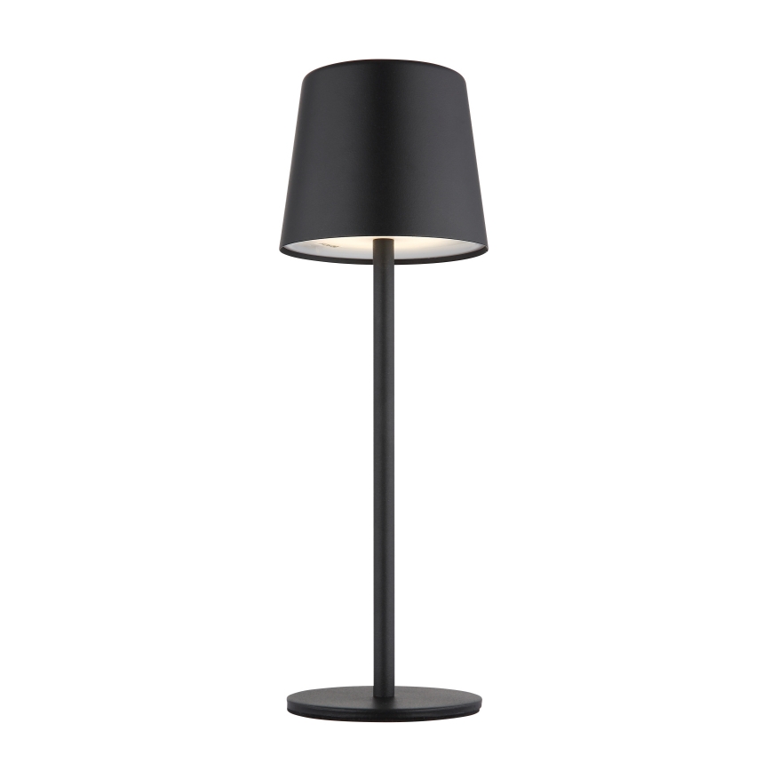 Globo - LED Himmennettävä ulko kosketus pöytävalaisin LED/2W/5V 3000/4000/6000K 2200 mAh IP44 musta