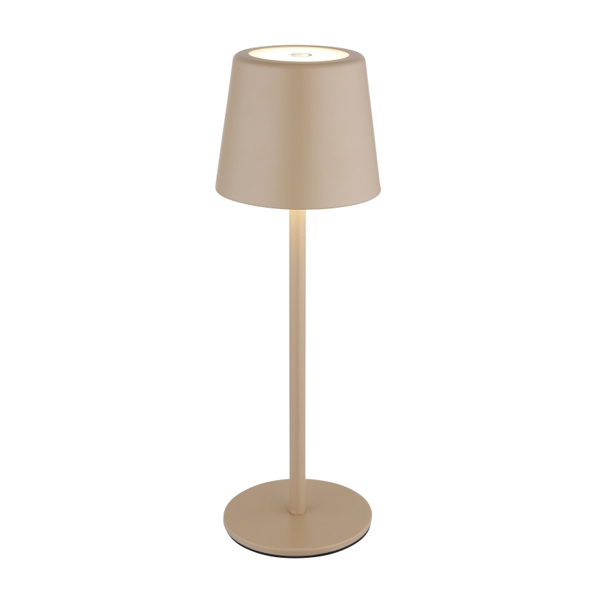 Globo - LED Himmennettävä ulko kosketus pöytävalaisin LED/2W/5V 3000/4000/6000K 2200 mAh IP44 kerma