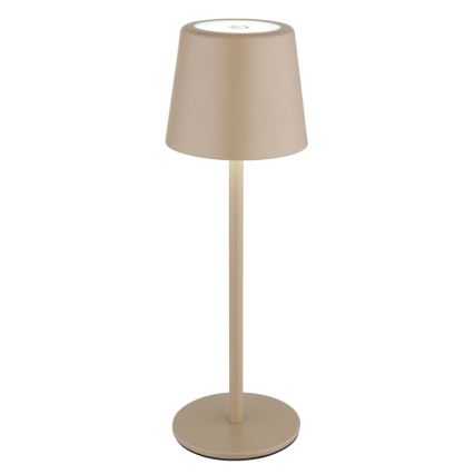 Globo - LED Himmennettävä ulko kosketus pöytävalaisin LED/2W/5V 3000/4000/6000K 2200 mAh IP44 kerma