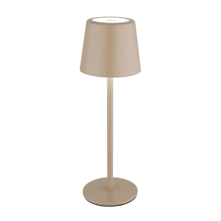 Globo - LED Himmennettävä ulko kosketus pöytävalaisin LED/2W/5V 3000/4000/6000K 2200 mAh IP44 kerma