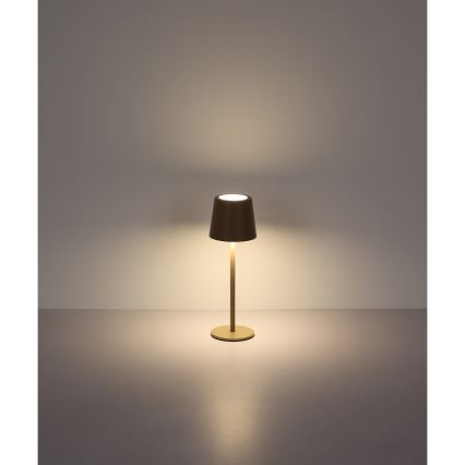 Globo - LED himmennettävä ulkokäyttöön tarkoitettu kosketuspöytävalaisin LED/2W/5V 3000/4000/6000K 2200 mAh IP44 kerma