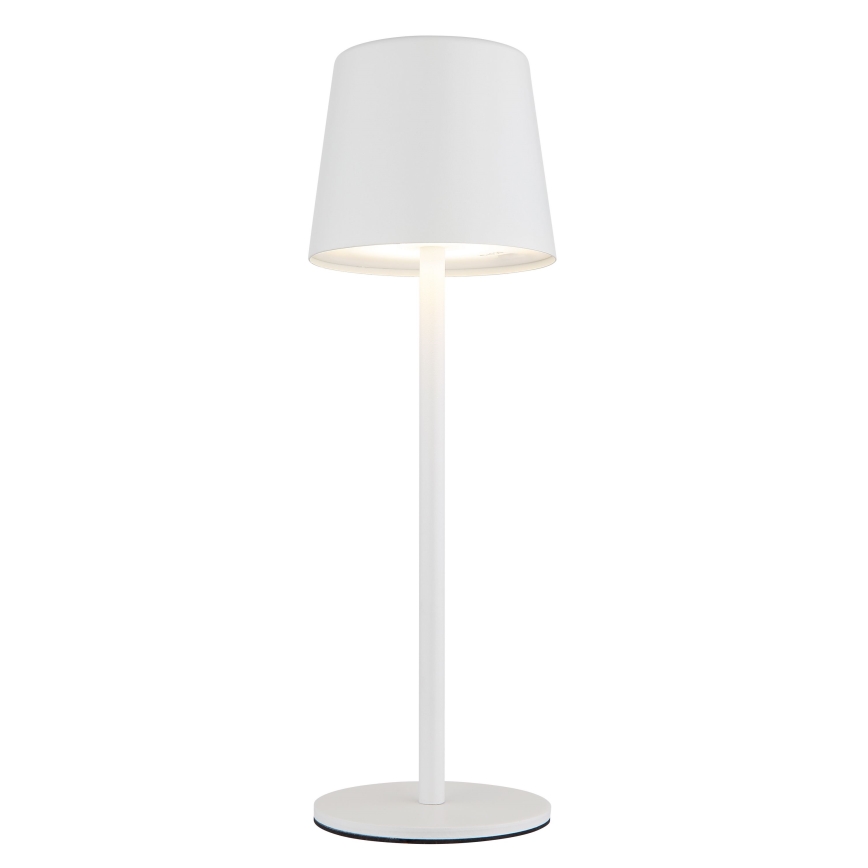 Globo - LED Himmennettävä ulko kosketus pöytävalaisin LED/2W/5V 3000/4000/6000K 2200 mAh IP44 valkoinen