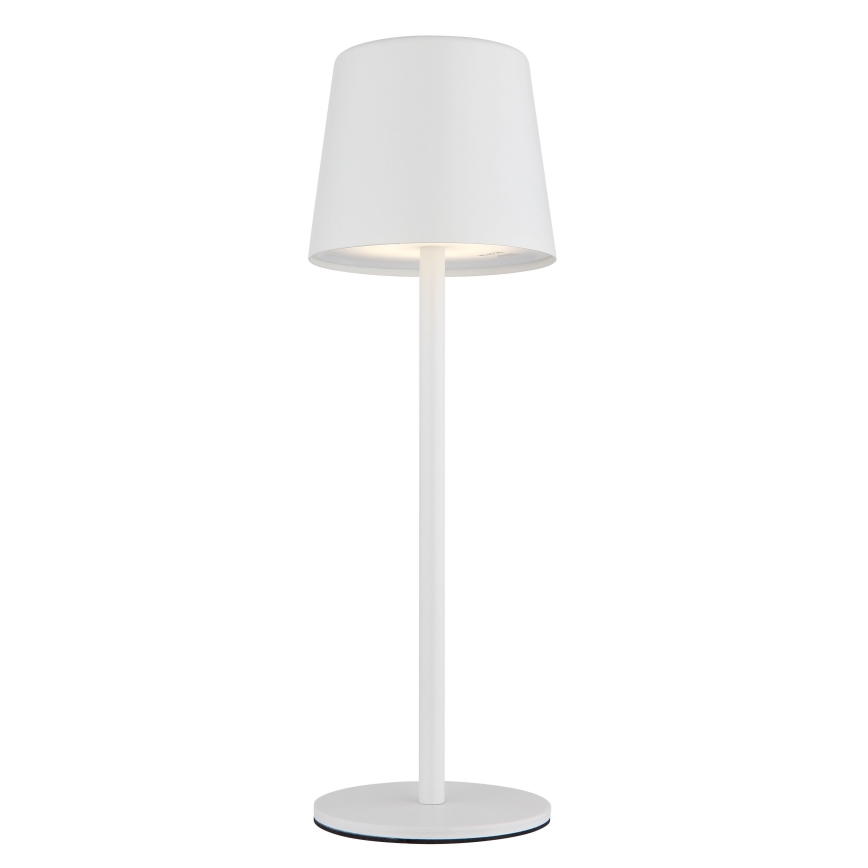 Globo - LED Himmennettävä ulko kosketus pöytävalaisin LED/2W/5V 3000/4000/6000K 2200 mAh IP44 valkoinen