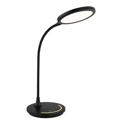 Globo - LED Himmennettävä joustava kosketus pöytävalaisin LED/12W/230V 3000/4000/6500K CRI 90 musta