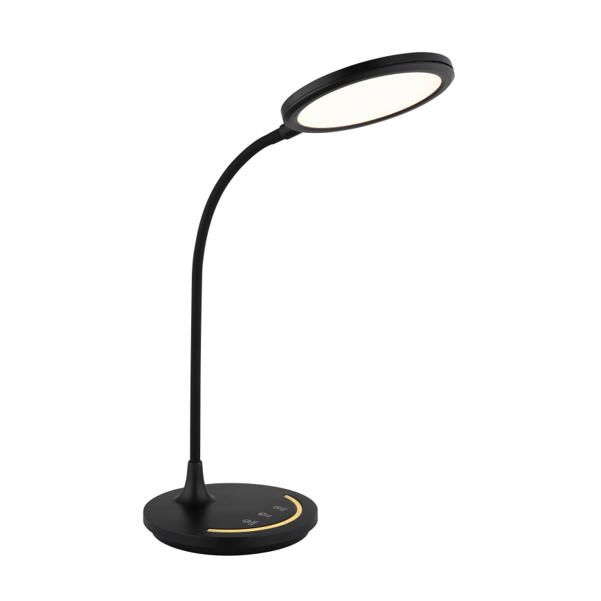 Globo - LED Himmennettävä joustava kosketus pöytävalaisin LED/12W/230V 3000/4000/6500K CRI 90 musta