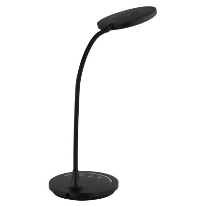 Globo - LED Himmennettävä joustava kosketus pöytävalaisin LED/12W/230V 3000/4000/6500K CRI 90 musta